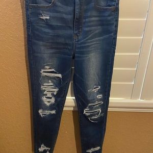 Ripped Jeans with backing